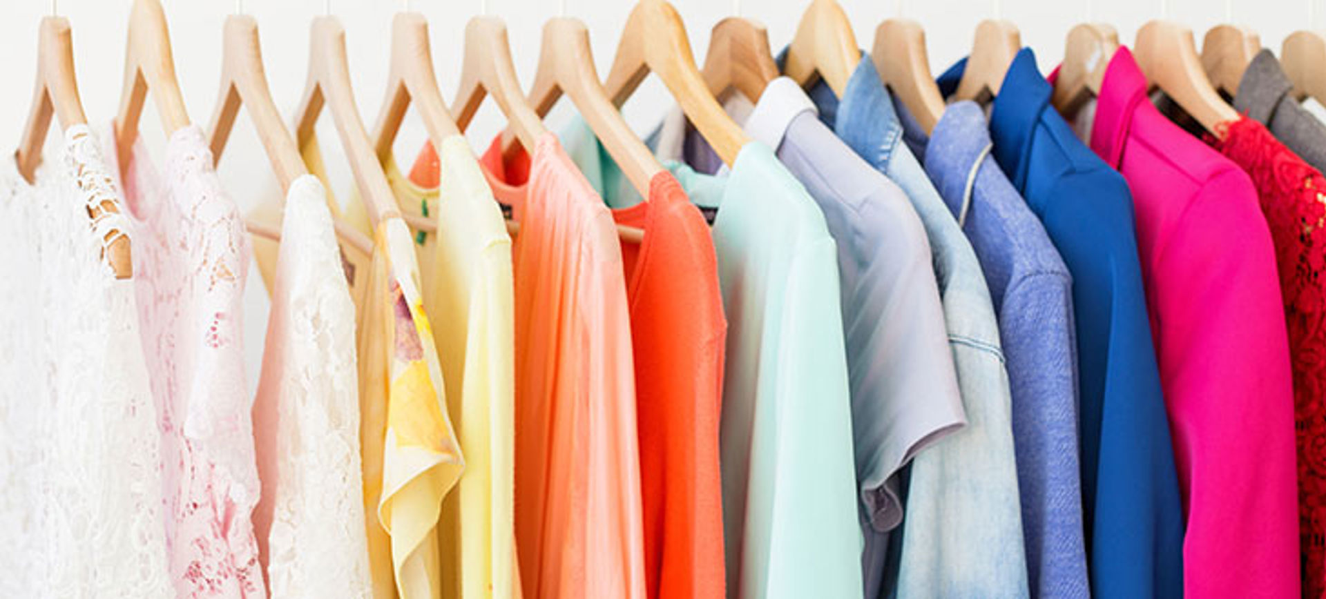 Colorful Clothing Hanging